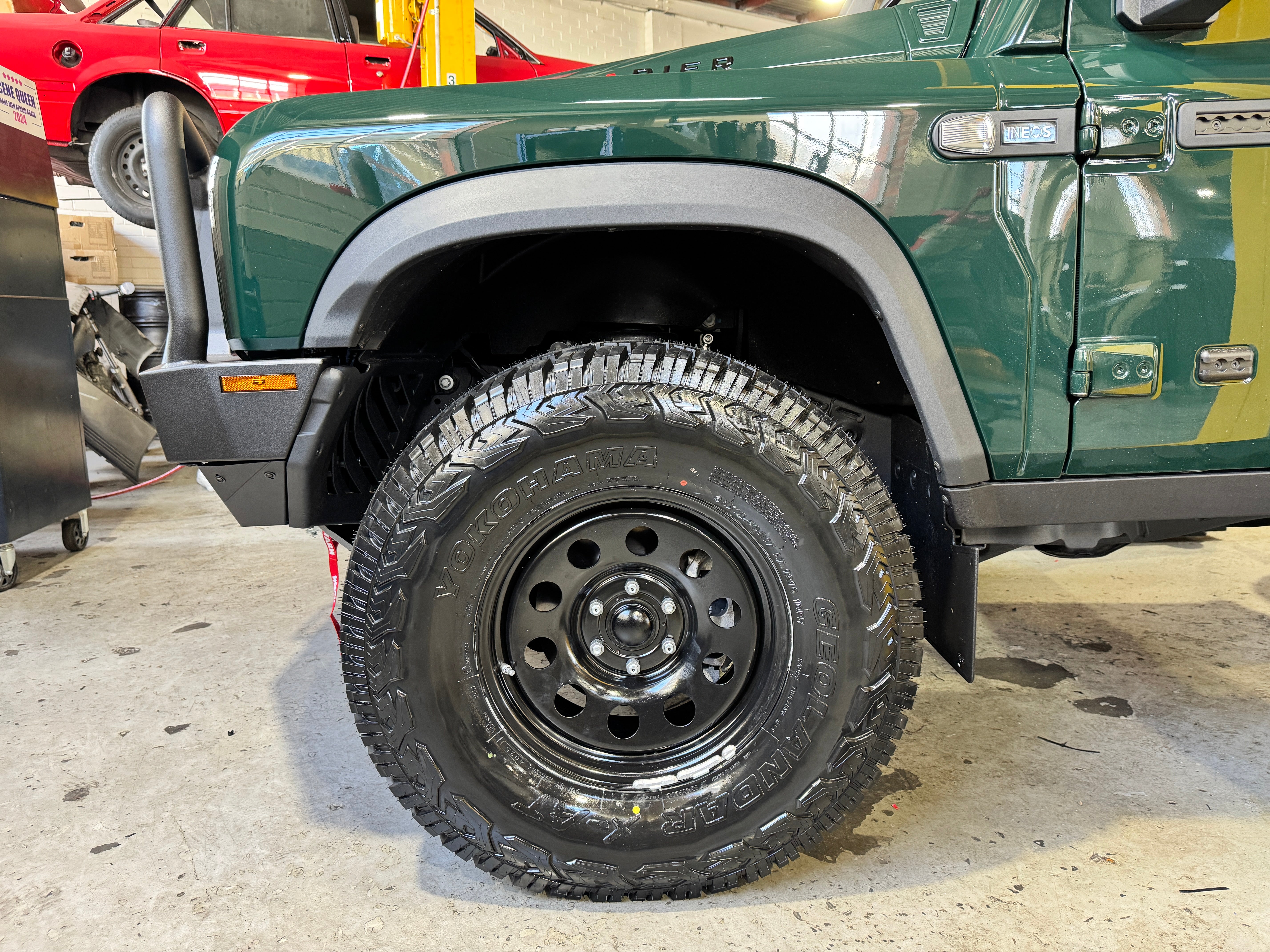 Steel Wheel 17x8 6/130 32ET Black Round 84.1cb fit Ineos Grenadier Rim