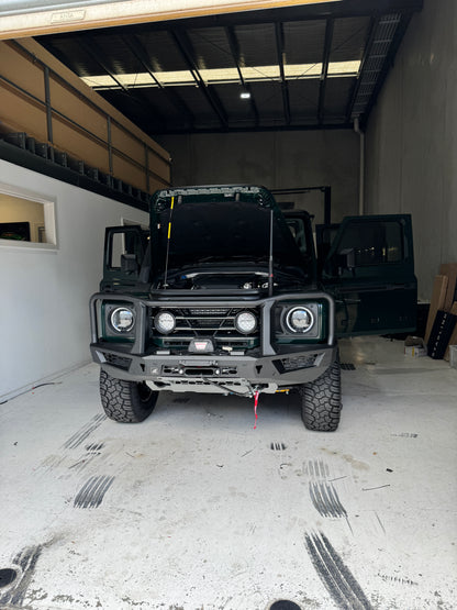 GrenX Lightforce Venom driving light grille kit Ineos Grenadier Off Road Spot Headlight LED conversion