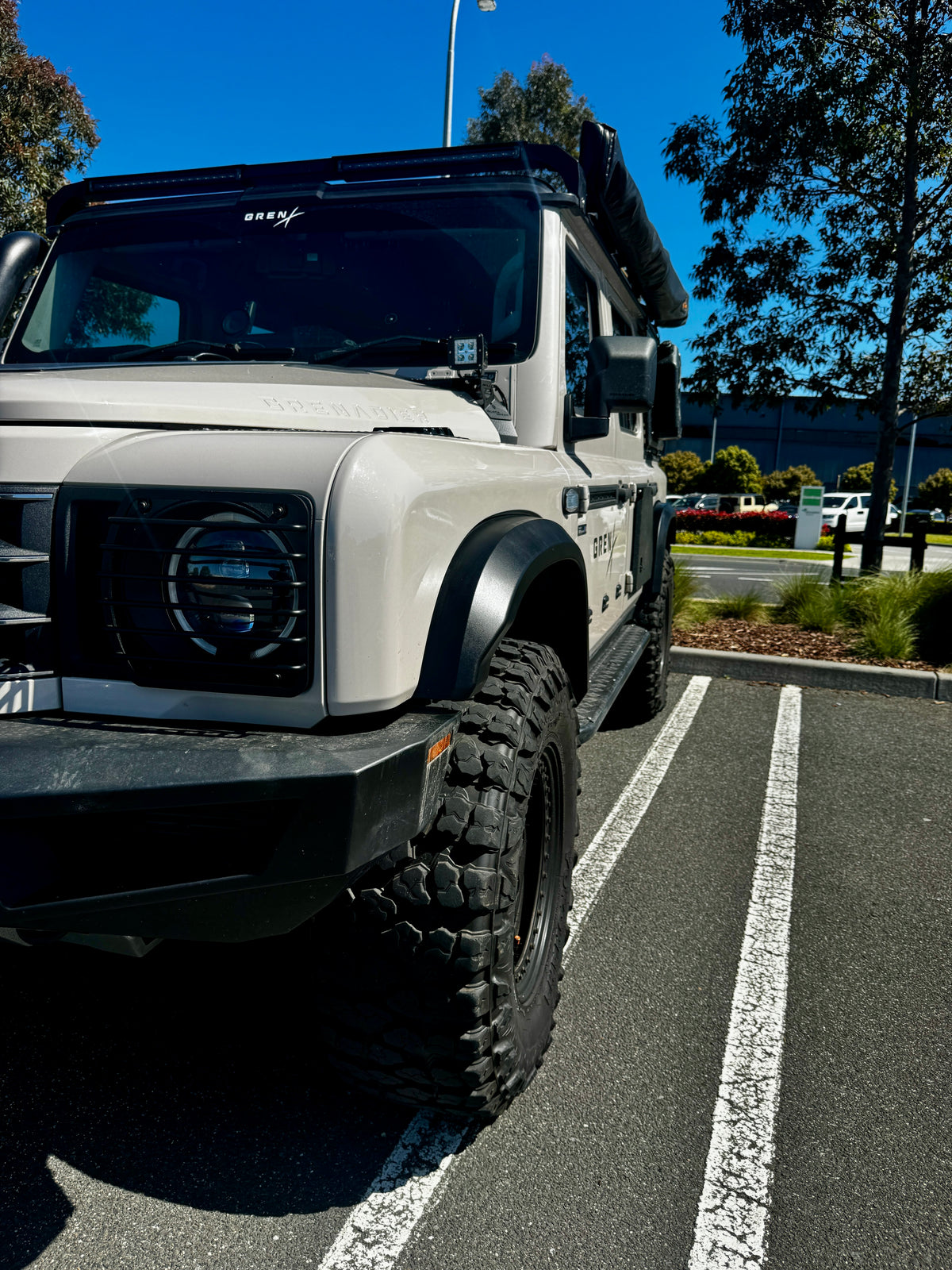 INEOS Grenadier Wagon 40mm Wide Body Fender Flares | GrenX