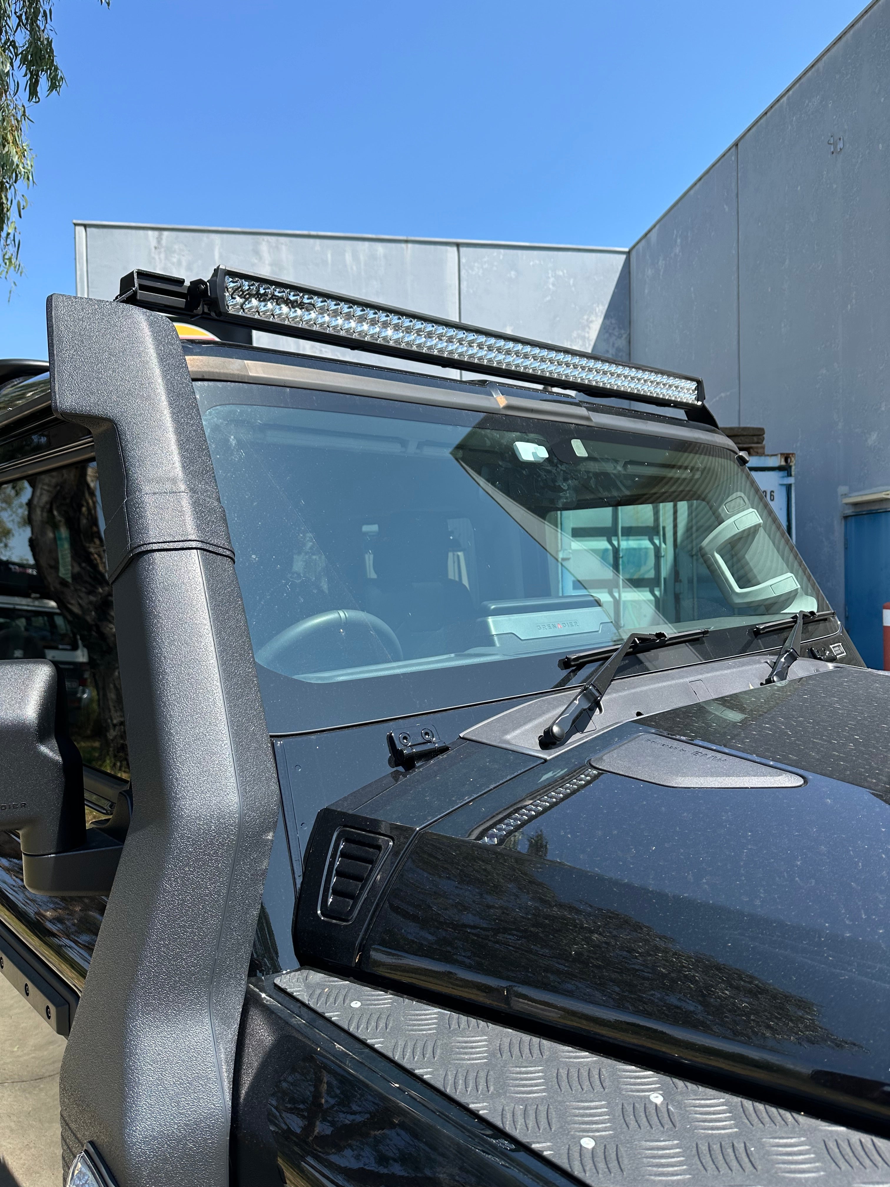 GrenX Roof Mount for LED Light Bars Ineos Grenadier