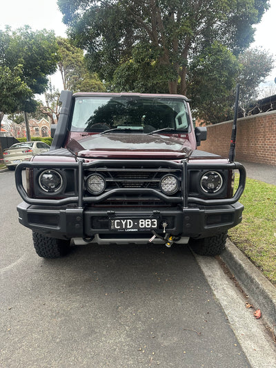 GrenX Lightforce Venom driving light grille kit Ineos Grenadier Off Road Spot Headlight LED conversion