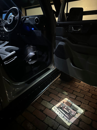 Welcome lights for Ineos Grenadier Ambient Door LED