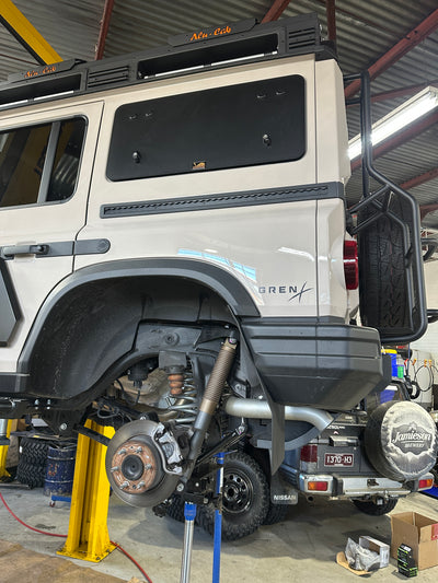 Nimbus Erebus Suspension Shock absorbers