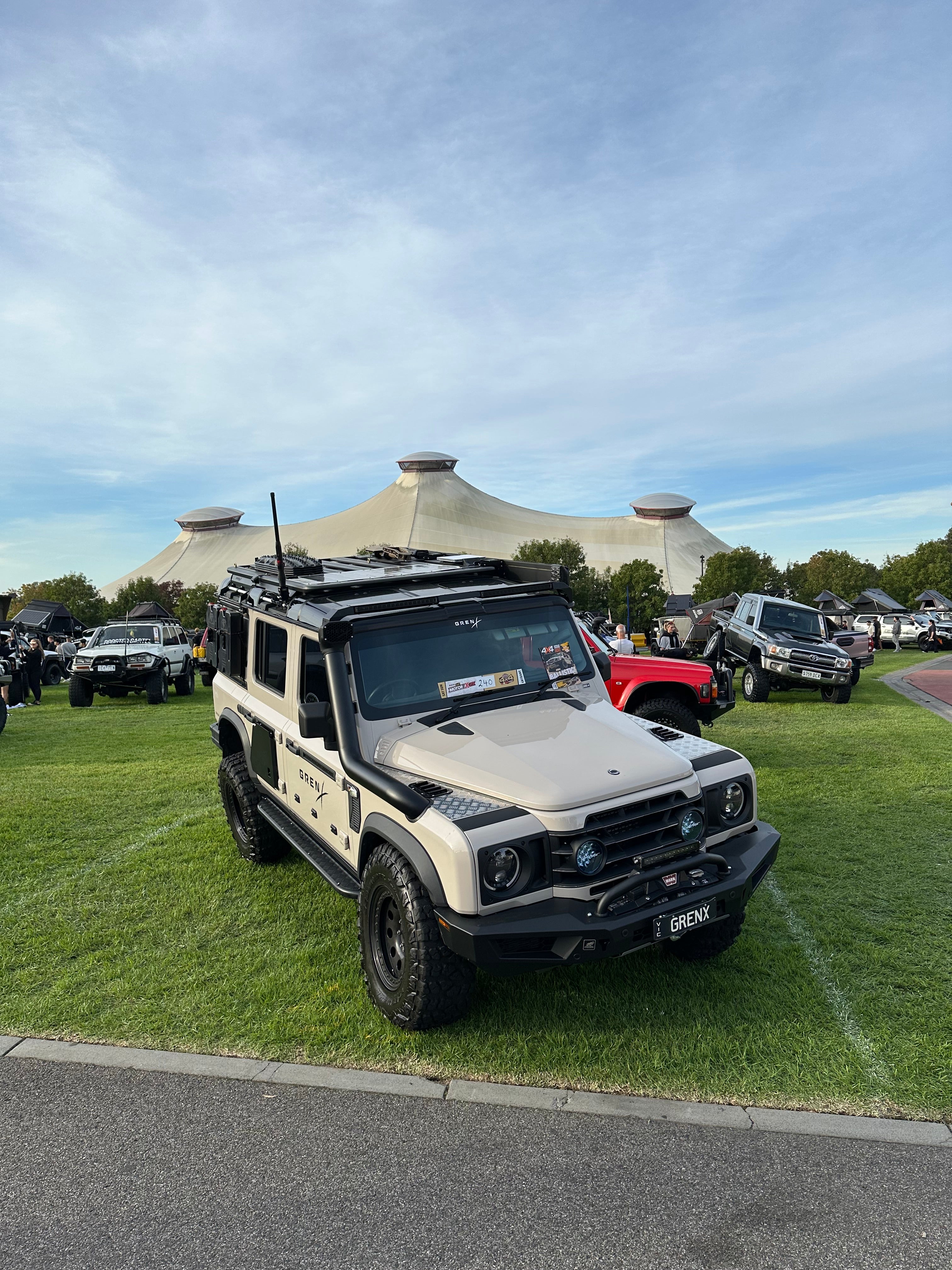 Nimbus Vibranium Suspension Shock absorbers for Ineos Grenadier