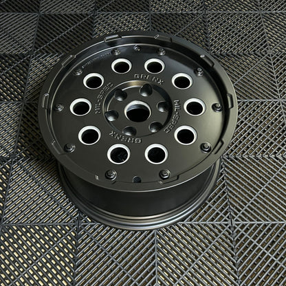 GrenX Mil-Spec Forged Monoblock Wheel 17x8.5" 6/130 32ET Black 84.1cb fits Ineos Grenadier Rim