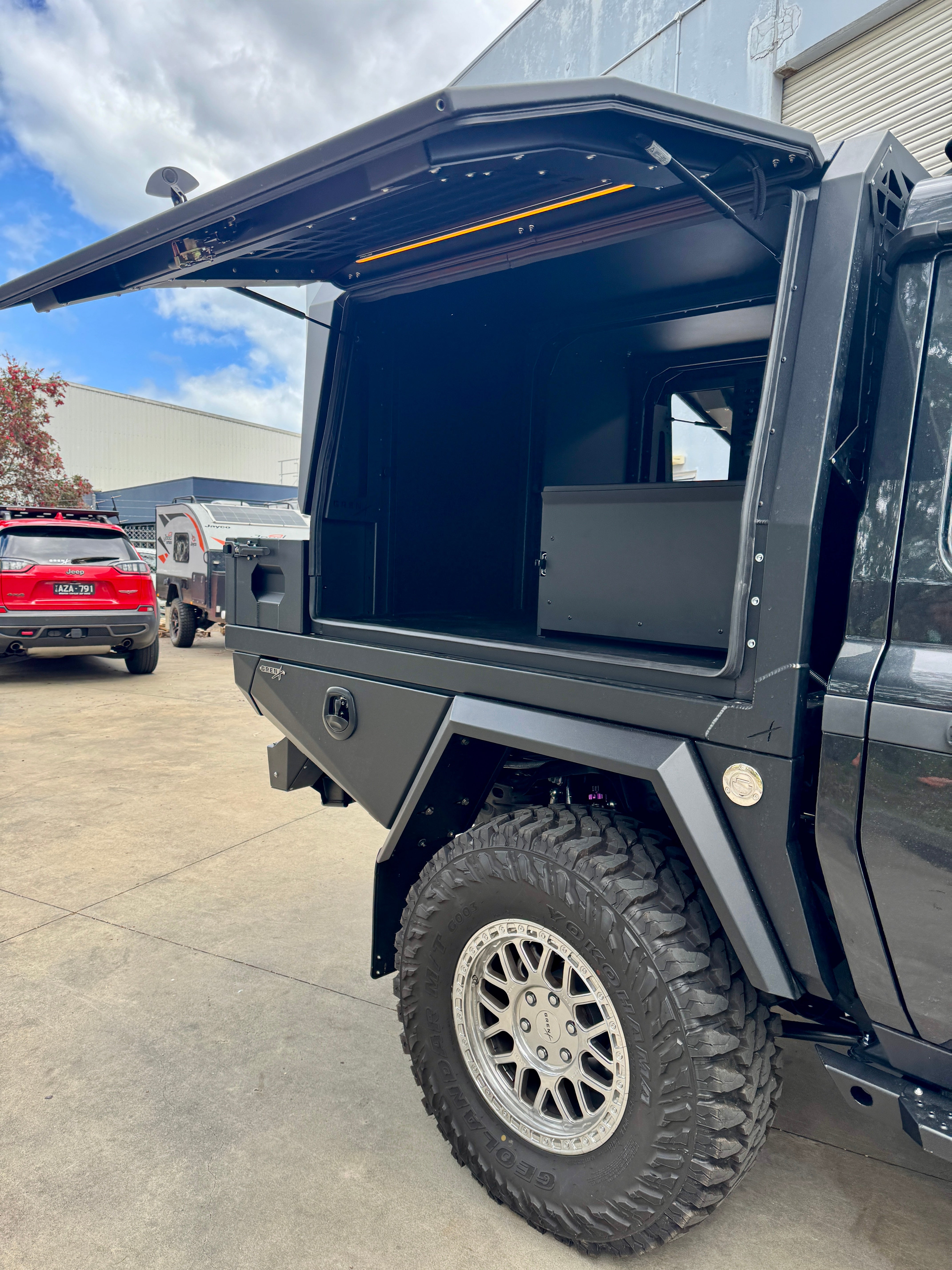 INEOS Grenadier Quartermaster Bespoke Tray & Canopy by GrenX