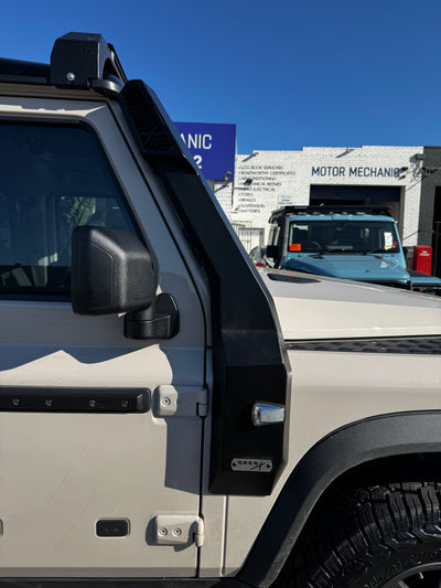 GrenX Aluminium Snorkel System with Sealed Airbox Ineos Grenadier