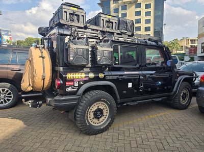 GrenX Aluminium Snorkel System with Sealed Airbox Ineos Grenadier
