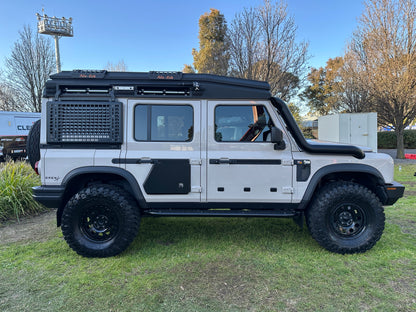 GrenX 4.5” Rear Facing Teardrop Stainless Steel Snorkel System with Sealed Airbox Ineos Grenadier