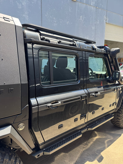 GrenX Ultra Low Profile Roof rack system 1500L Ineos Quartermaster