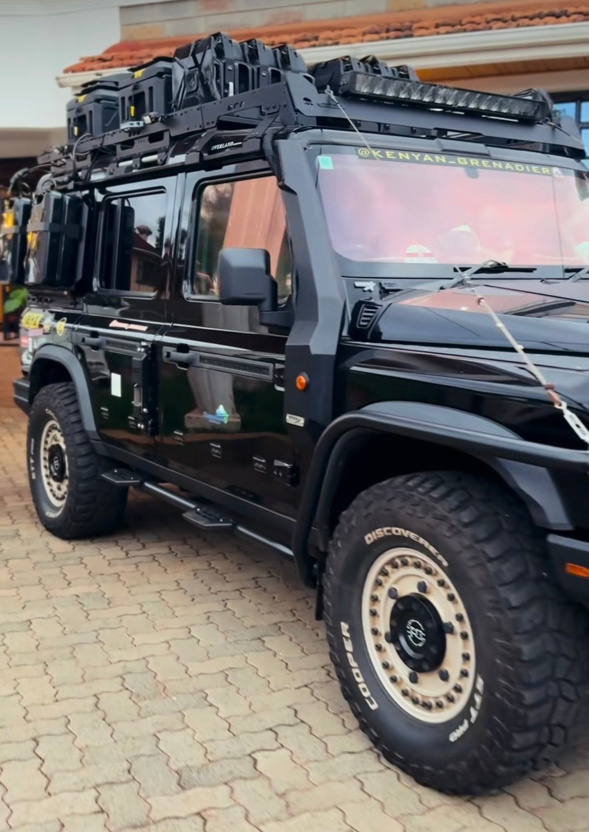 GrenX Aluminium Snorkel System with Sealed Airbox Ineos Grenadier