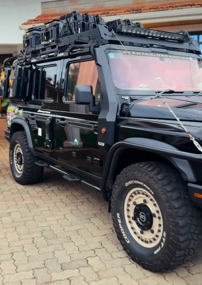 GrenX Aluminium Snorkel System with Sealed Airbox Ineos Grenadier