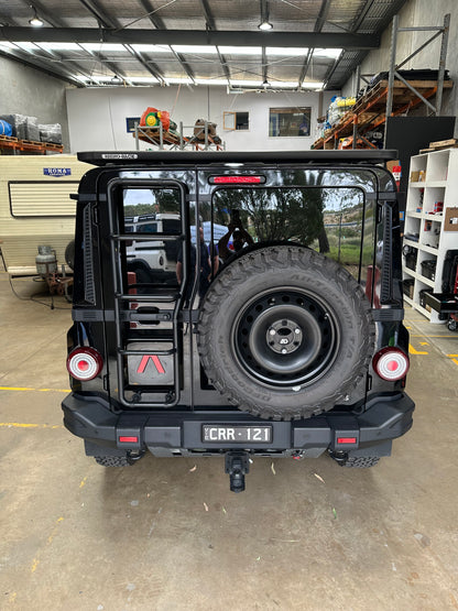 Factory Full Length Rhino Rack conversion kit by GrenX. Low Profile Roof rack Backbone Ineos Grenadier