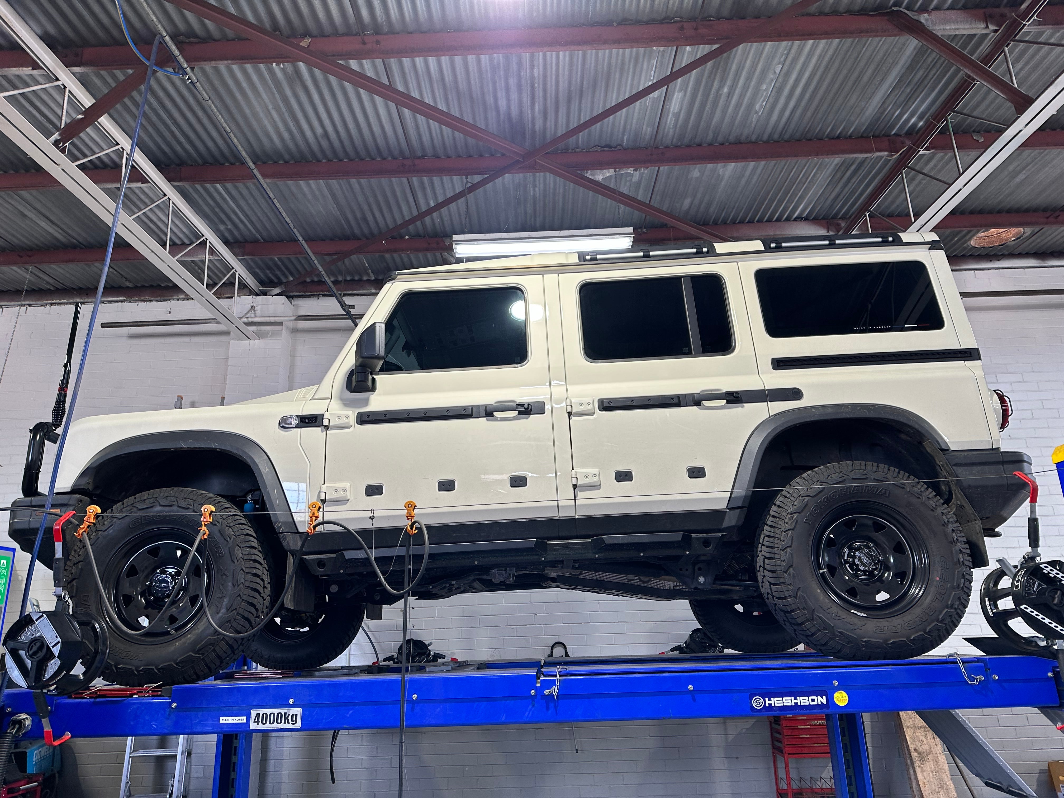 Ineos Grenadier Wheel Alignment