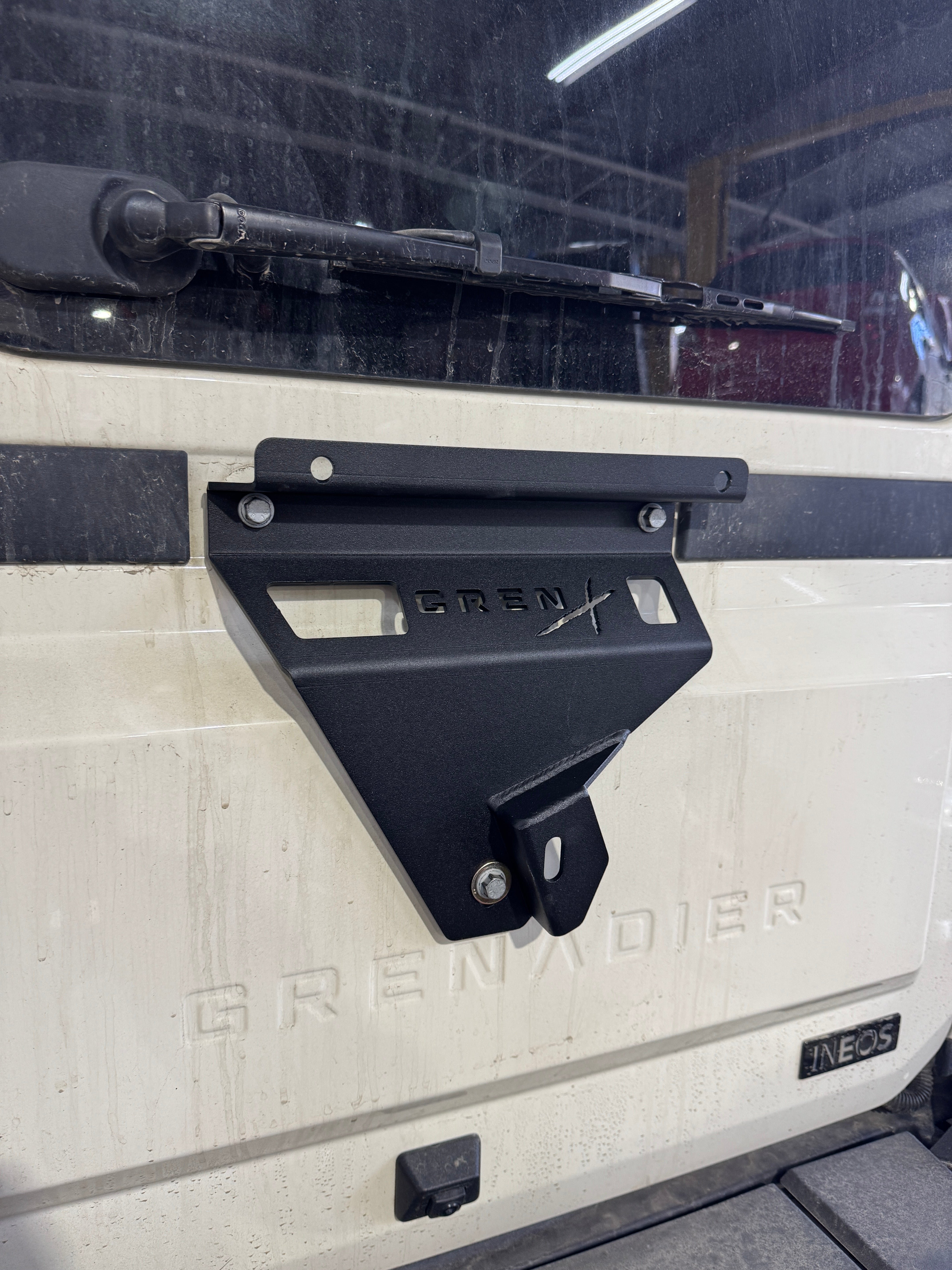 35" Spare wheel adapter Ineos Grenadier Tyre Relocation Bracket