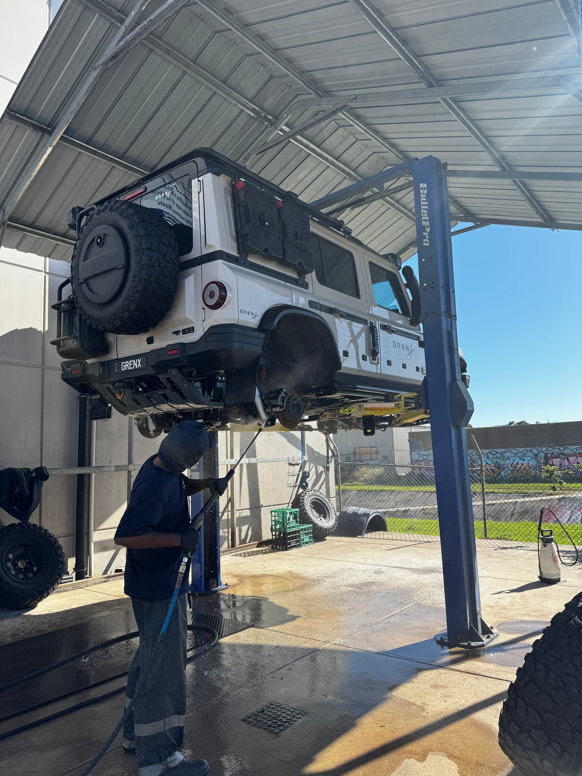 Undercarriage Underbody Wash