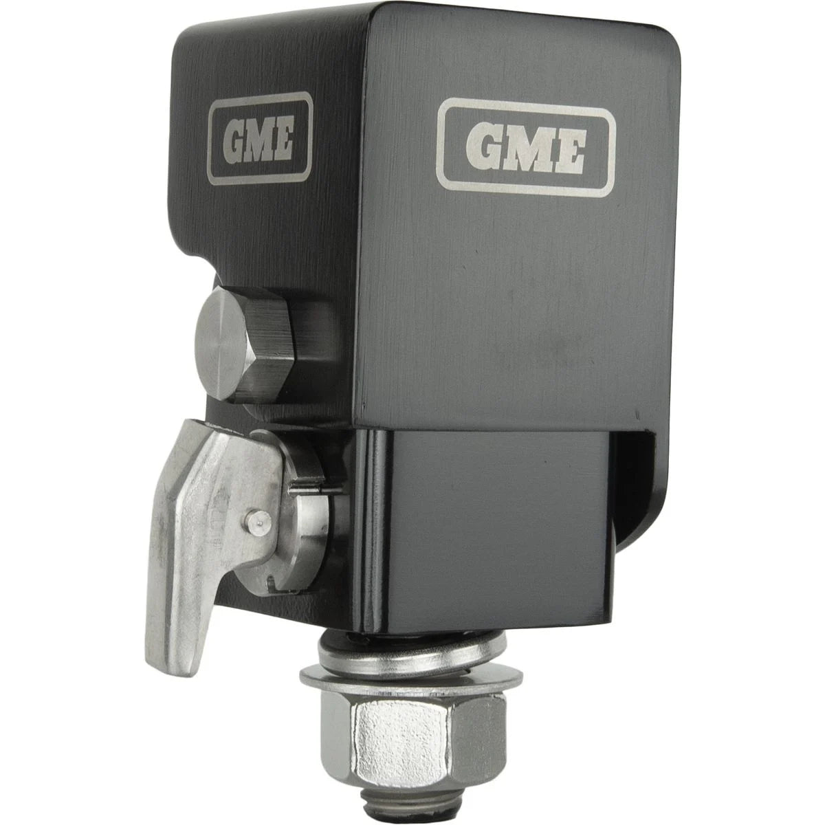 GME Heavy Duty Fold Down Bracket Black - MB042B