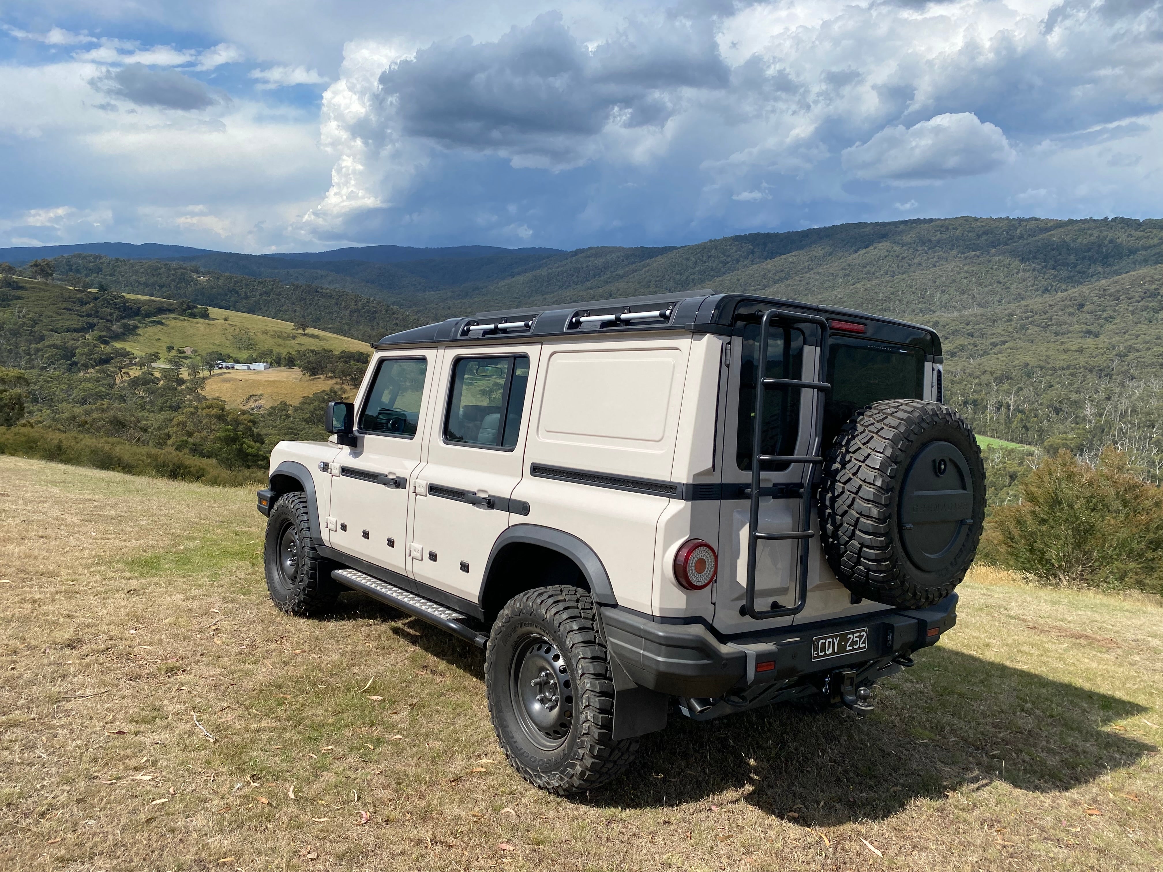 GrenX Factory Rockslider Modification into step for INEOS Grenadier