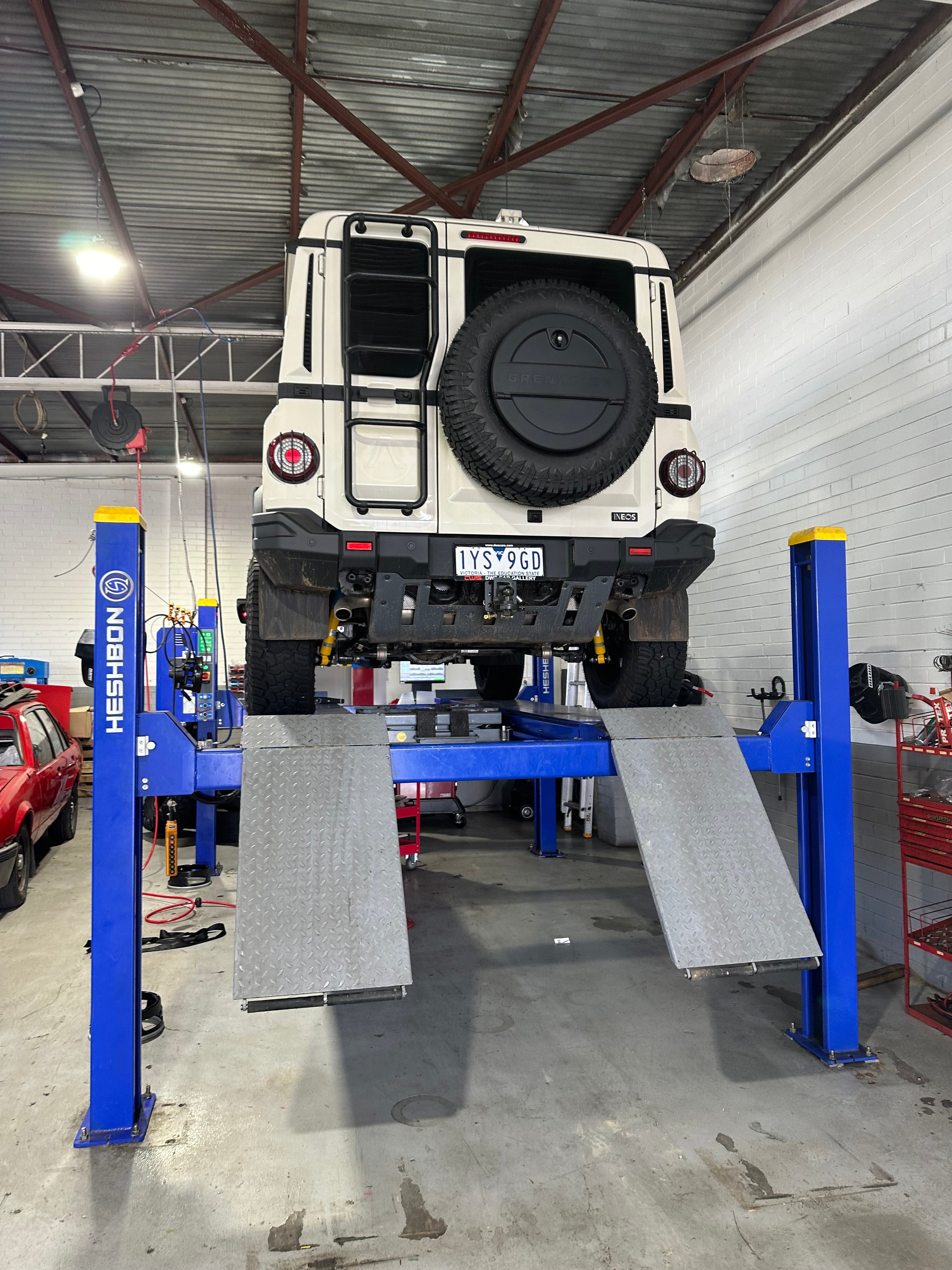 Ineos Grenadier Wheel Alignment