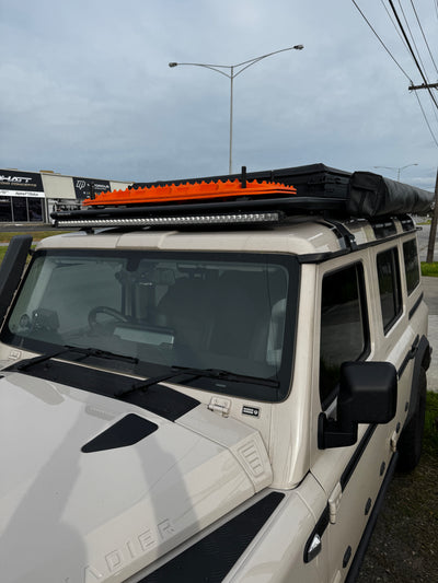 GrenX Full Length Ultra Low Profile Roof rack system 2700L Ineos Grenadier