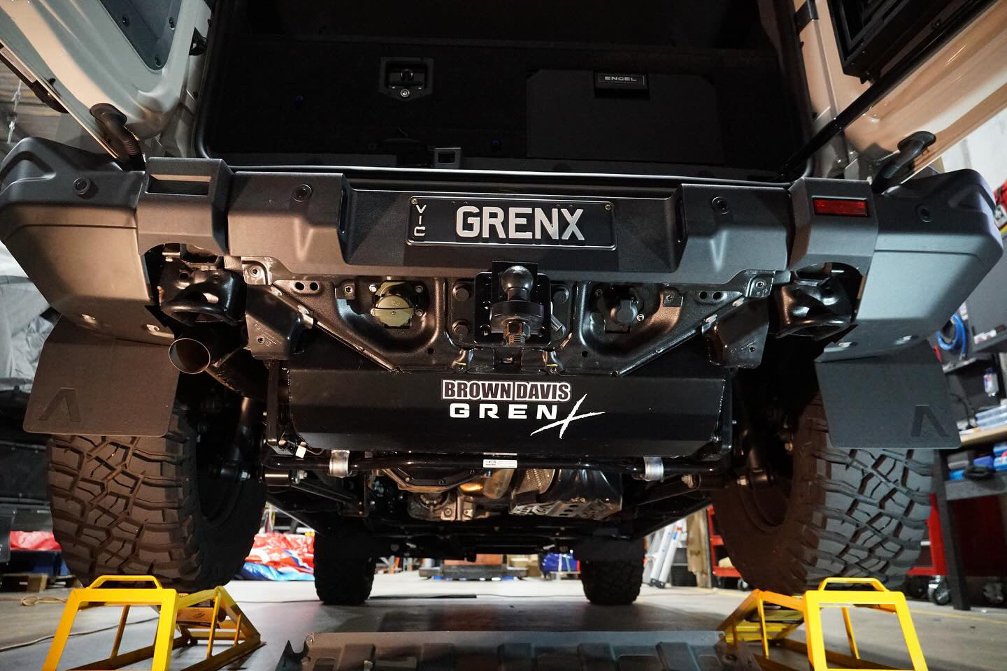 GrenX 68 Litre Auxiliary Long Range Fuel Tank By Brown Davis Ineos Gre