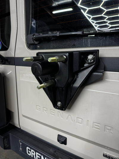 GrenX Extended Wheel Studs Adapter Ineos Grenadier Tyre Mount Relocation Flip Bracket Alternative