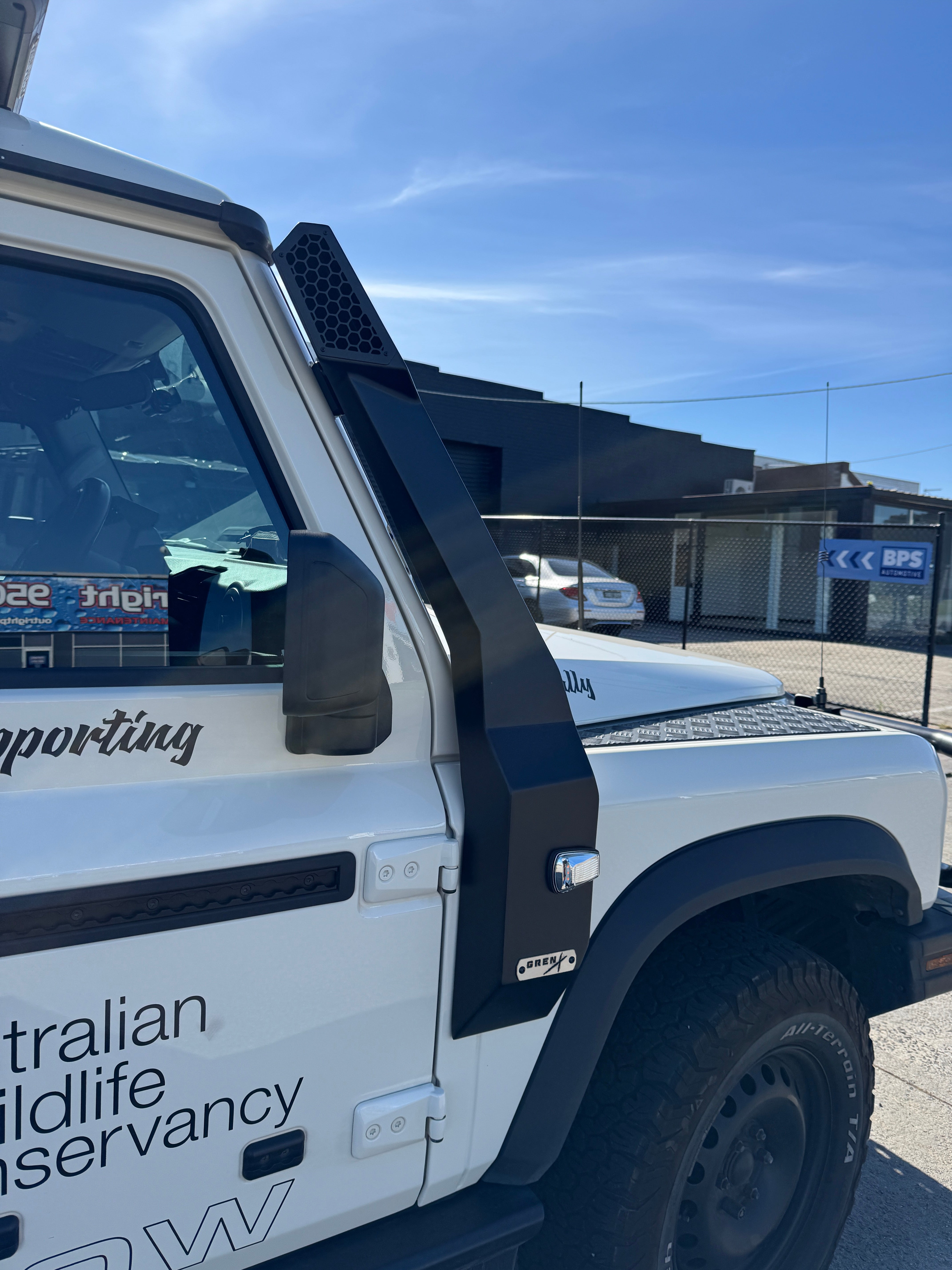 GrenX Aluminium Snorkel System with Sealed Airbox Ineos Grenadier