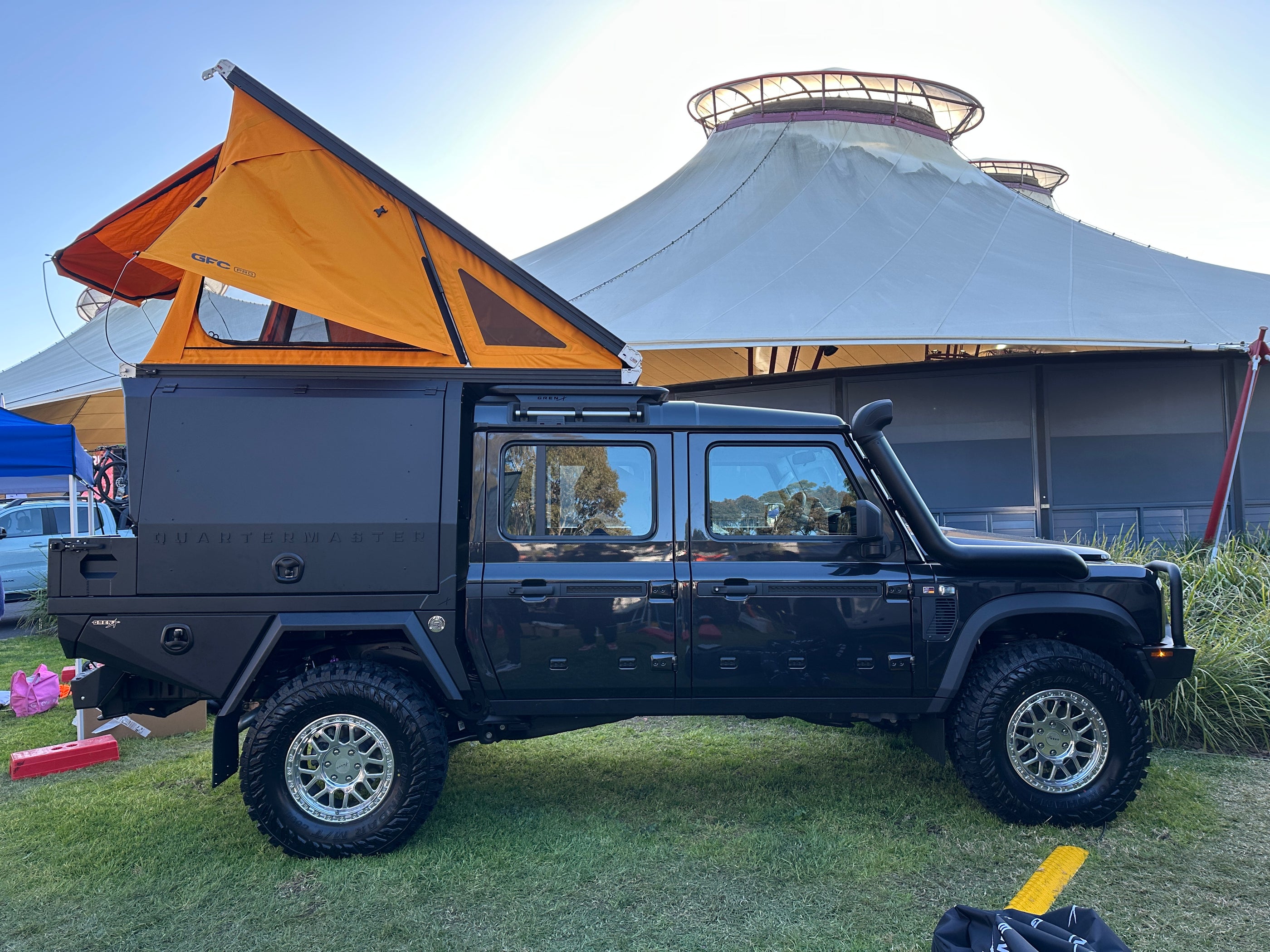 INEOS Grenadier Quartermaster Custom Tray Canopy By GrenX ineos-grenadier-quartermaster-custom-tray-canopy-by-grenx