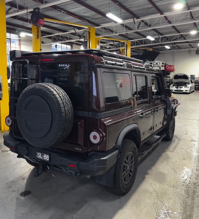 GrenX 3/4 Ultra Low Profile Roof rack system 1800L Ineos Grenadier