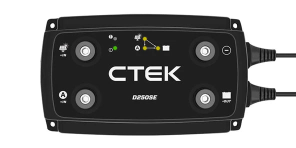 CTEK D250SE Dual Input Battery Charger 20A With Selectable Charge Voltages