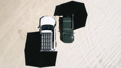 270 degree Clevershade awnings inspo drone