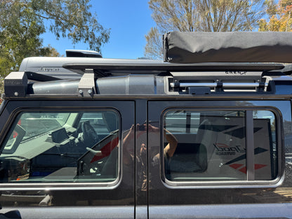 GrenX Ultra Low Profile Roof rack system 1500L Ineos Quartermaster