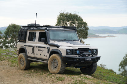 GrenX Antenna Mounting Base for Roofrack to suit Fold Down Bracket UHF