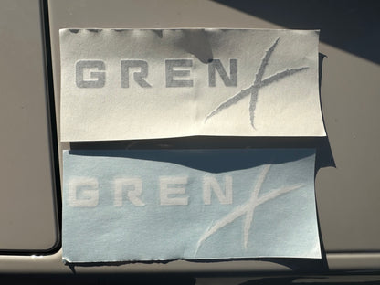 GrenX Stickers Decals