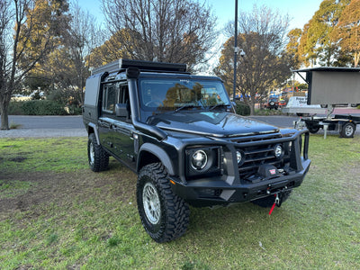 GrenX 4.5” Stainless Steel Snorkel System with Sealed Airbox Ineos Grenadier Ram Head
