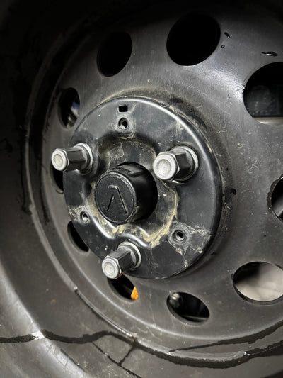 GrenX Extended Wheel Studs Adapter Ineos Grenadier Tyre Mount Relocation Flip Bracket Alternative