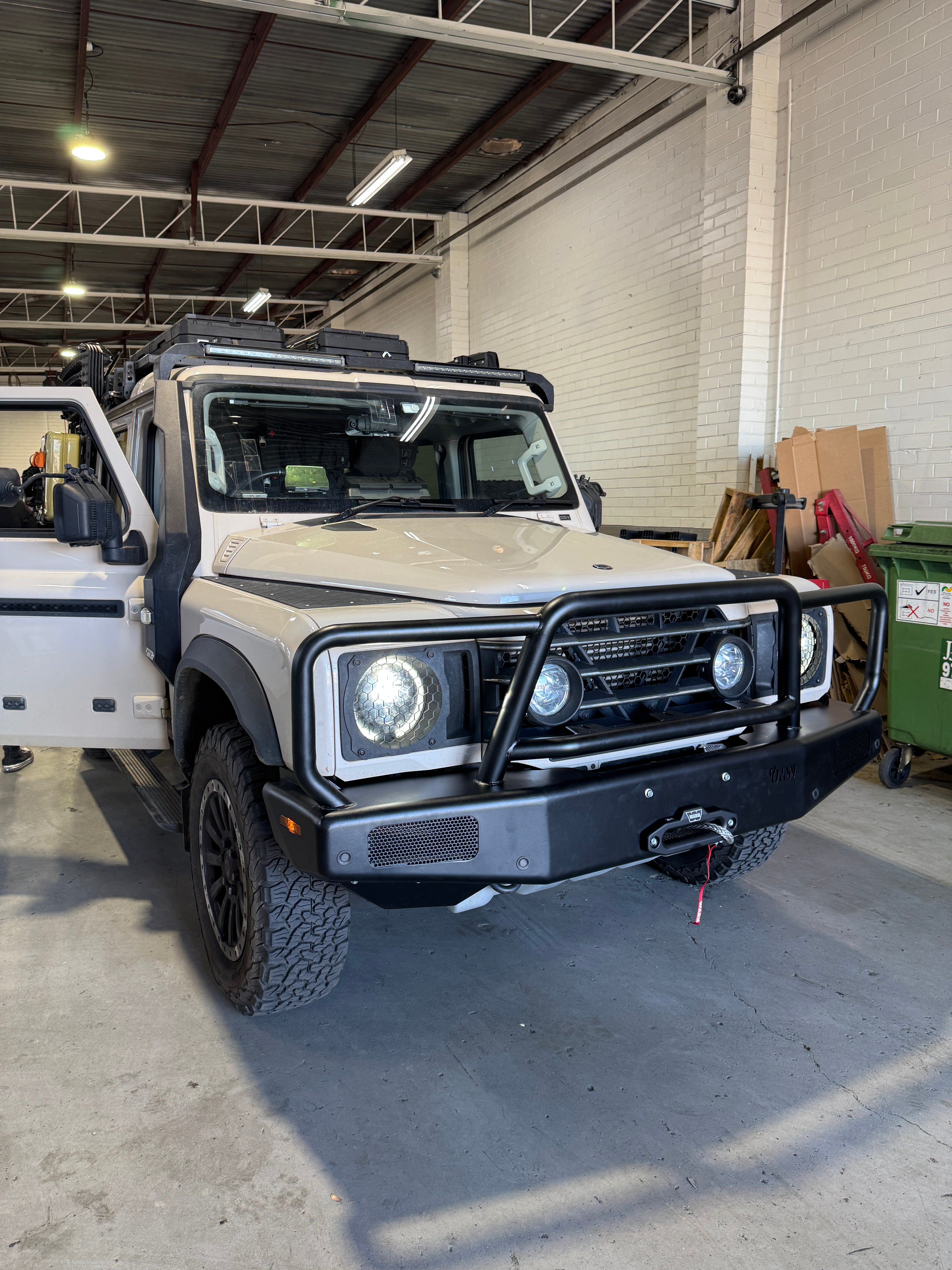 GrenX Aluminium Snorkel System with Sealed Airbox Ineos Grenadier
