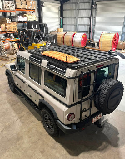 GrenX 3/4 Ultra Low Profile Roof rack system 2100L Ineos Grenadier