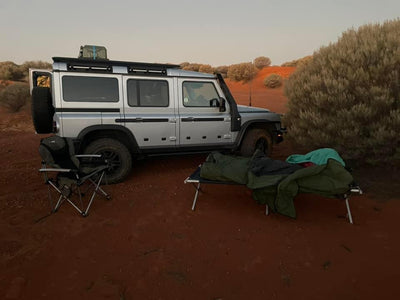 GrenX 3/4 Ultra Low Profile Roof rack system 2100L Ineos Grenadier