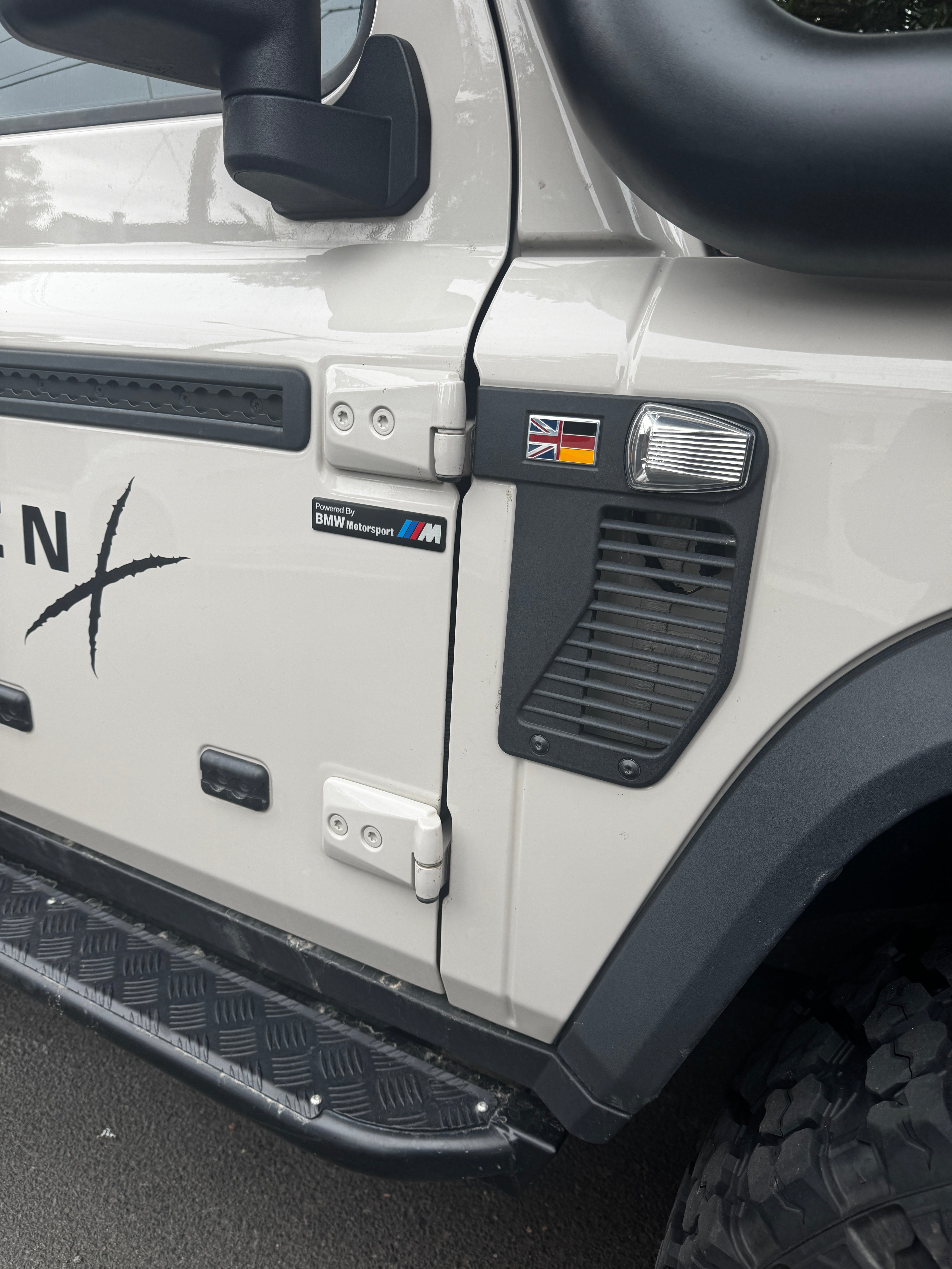 BMW Powered Heritage Badge for INEOS Grenadier