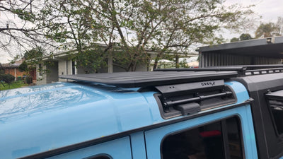 GrenX Ultra Low Profile Roof rack system 1100L Ineos Quartermaster