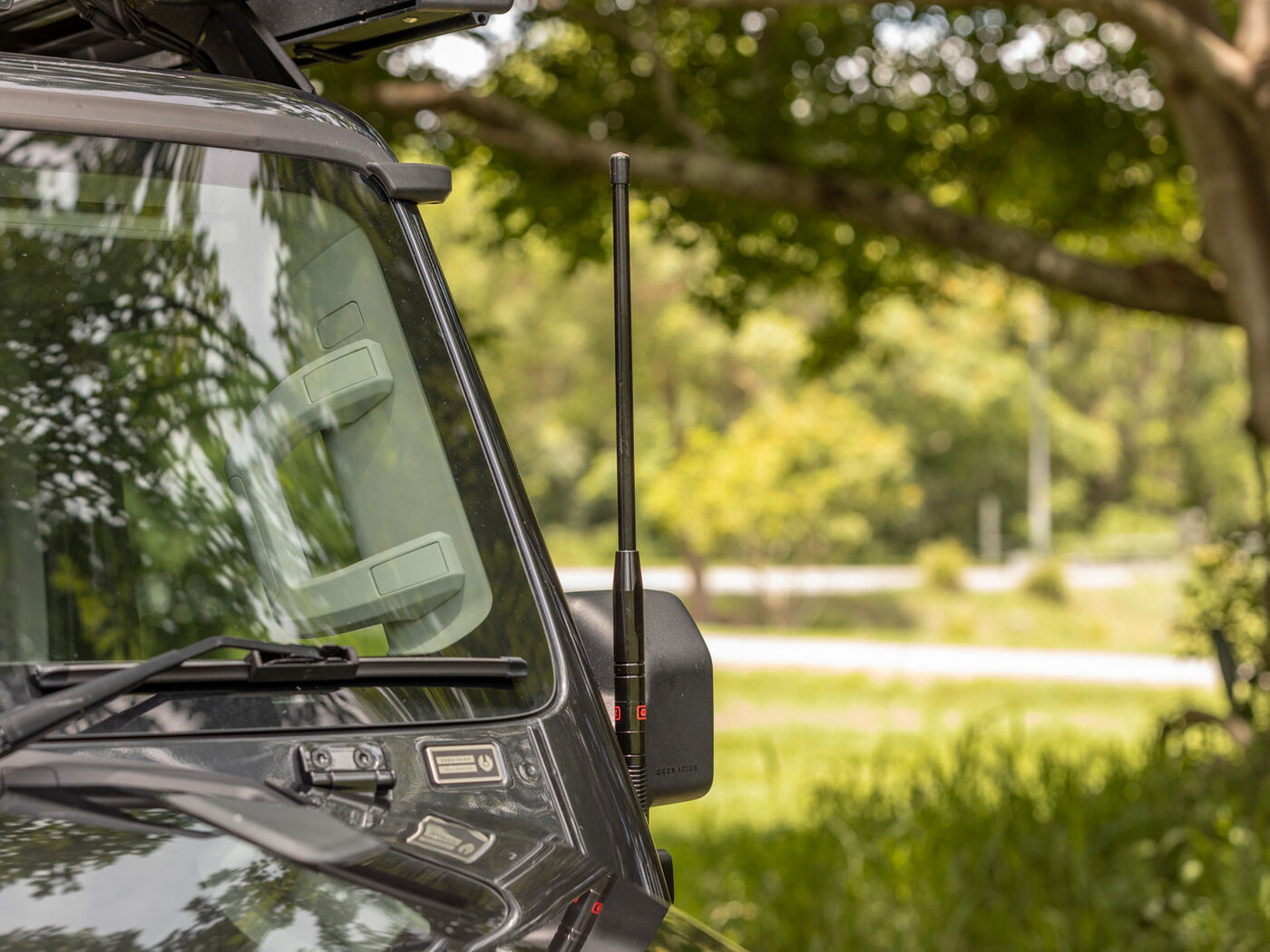 Side Mirror Antenna Mount to suit Ineos Grenadier