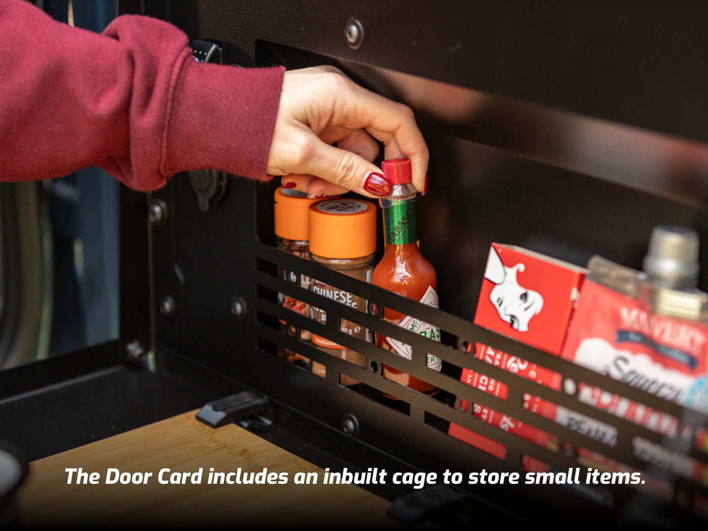 Rear Door Drop Down Table & Door Card to suit the Ineos Grenadier