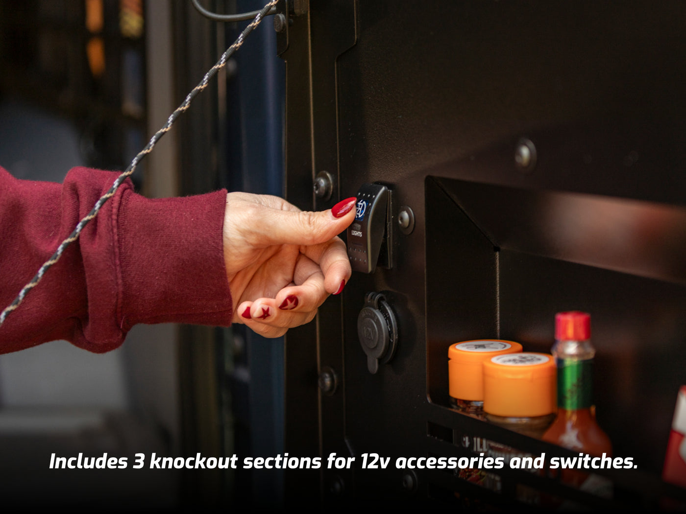 Rear Door Drop Down Table & Door Card to suit the Ineos Grenadier