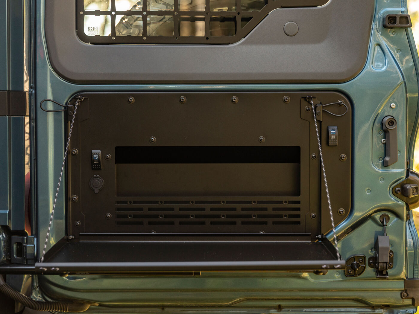 Rear Door Drop Down Table & Door Card to suit the Ineos Grenadier