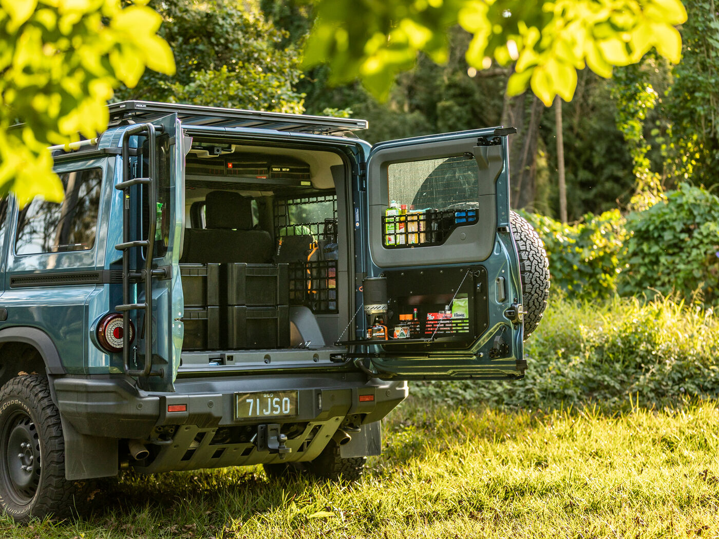 Rear Door Drop Down Table & Door Card to suit the Ineos Grenadier