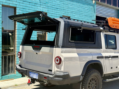 Aluminium Tub Canopy for INEOS Quartermaster