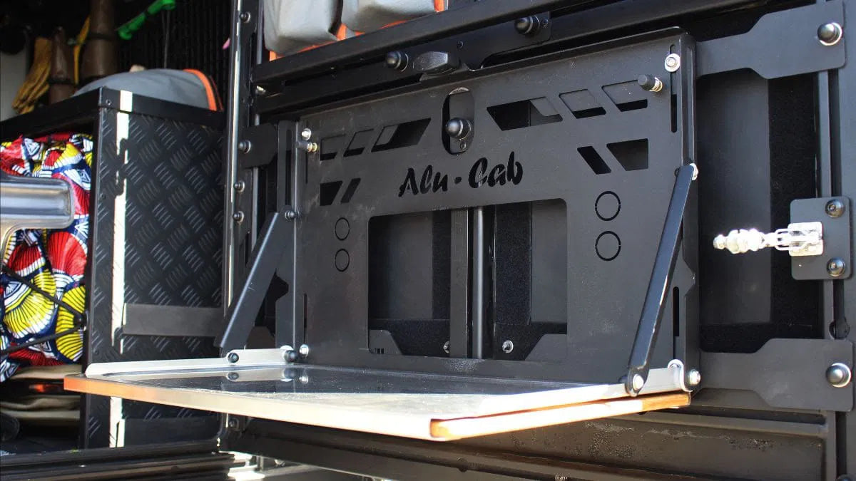 Rear Door Drop-Down Table