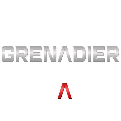 INEOS Grenadier, Plastic Lettering, Hood, self-adhesive decal logo 3D Raised