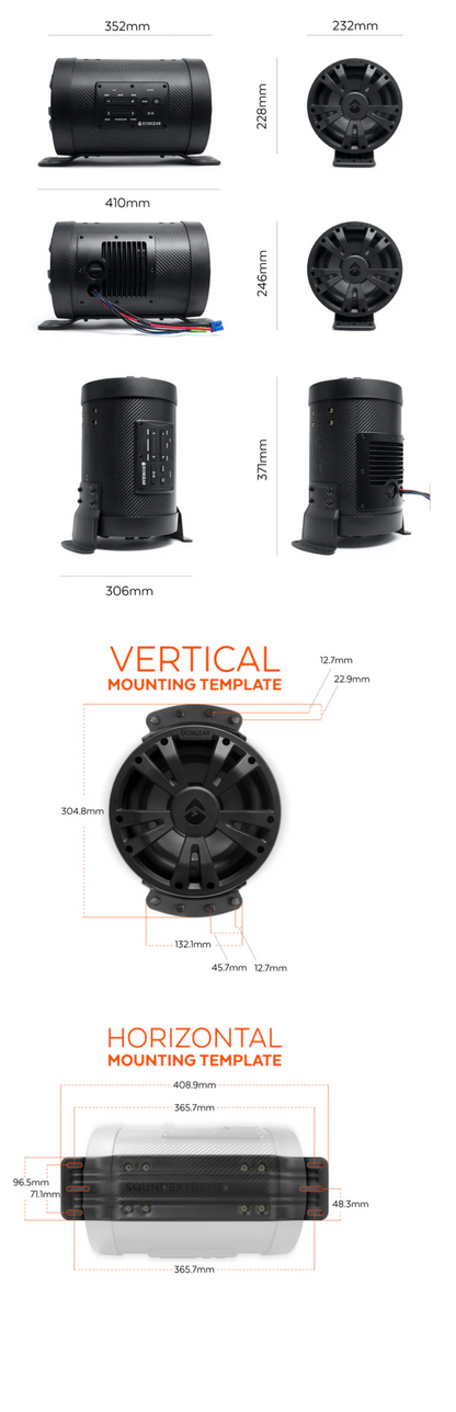 Ecoxgear SoundExtreme ES08i Subwoofer